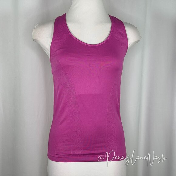 Morera Seamless Racerback Athletic Tank Top Medium M Purple - Picture 1 of 11